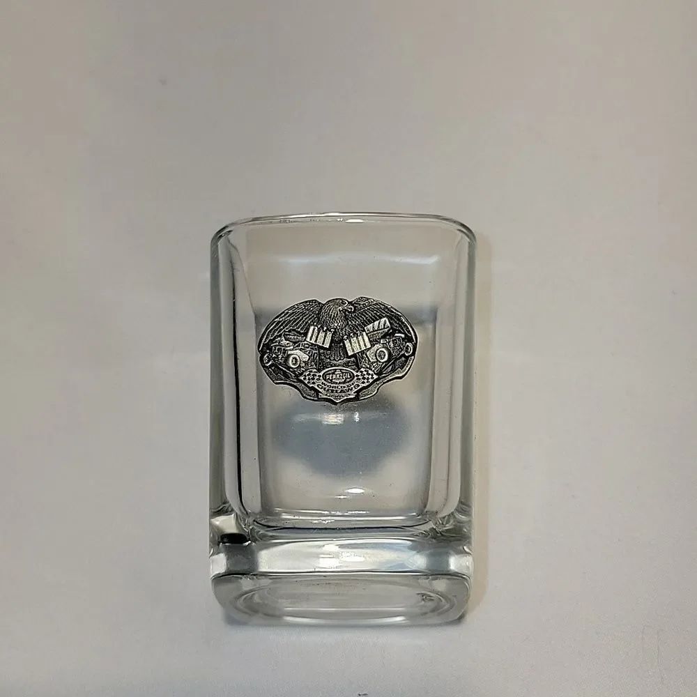 Pennzoil Outlaw shot glass